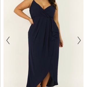 Showpo Navy Formal Dress
